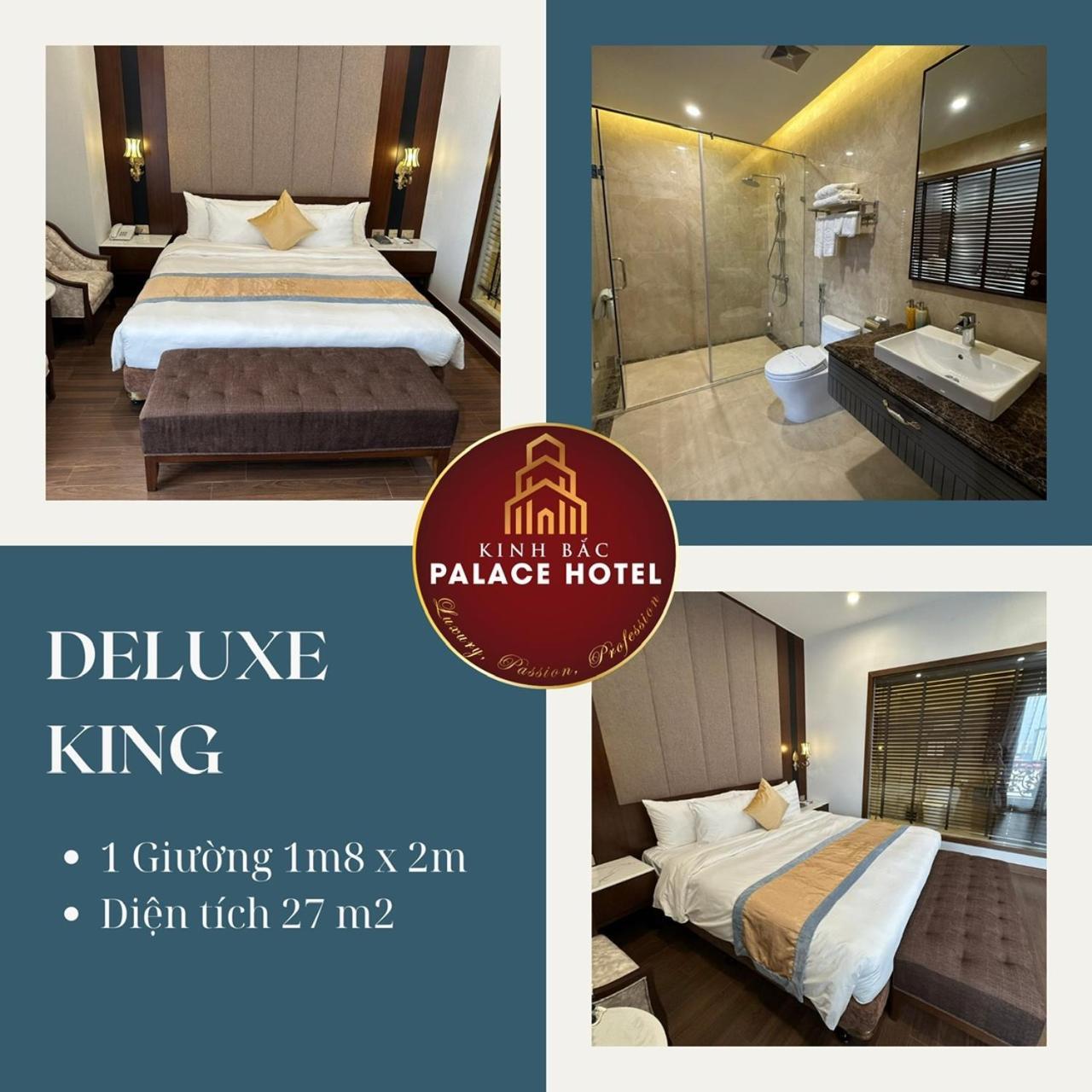 Kinh Bac Palace Hotel Bac Ninh Экстерьер фото